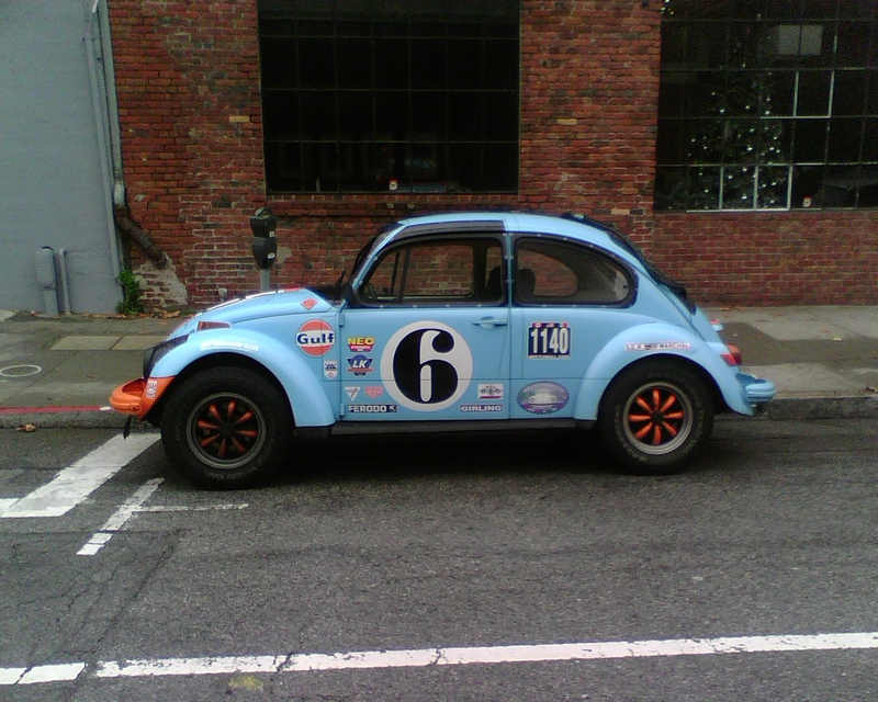 Illustration for article titled DOTS-O-Rama Sunday, San Francisco Edition: Rover 105S, With Bonus Gulf Oil Beetle